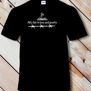 Tpd love and poetry t shirt